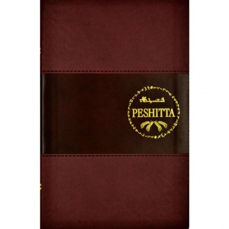 Bíblia Peshitta - Luxo Vinho