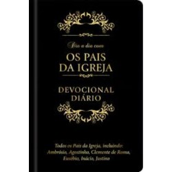 Dia a dia com os pais da igreja - Capa couro