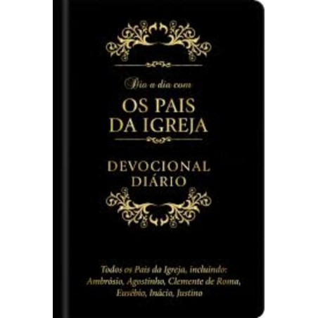 Dia a dia com os pais da igreja - Capa couro