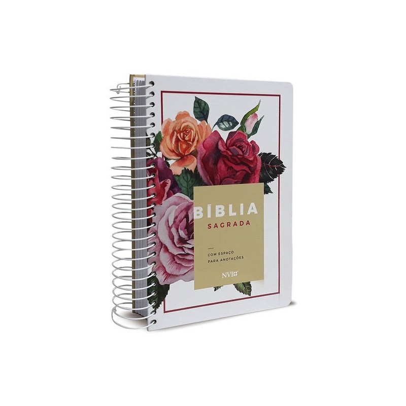 Bíblia Anote Floral NVI
