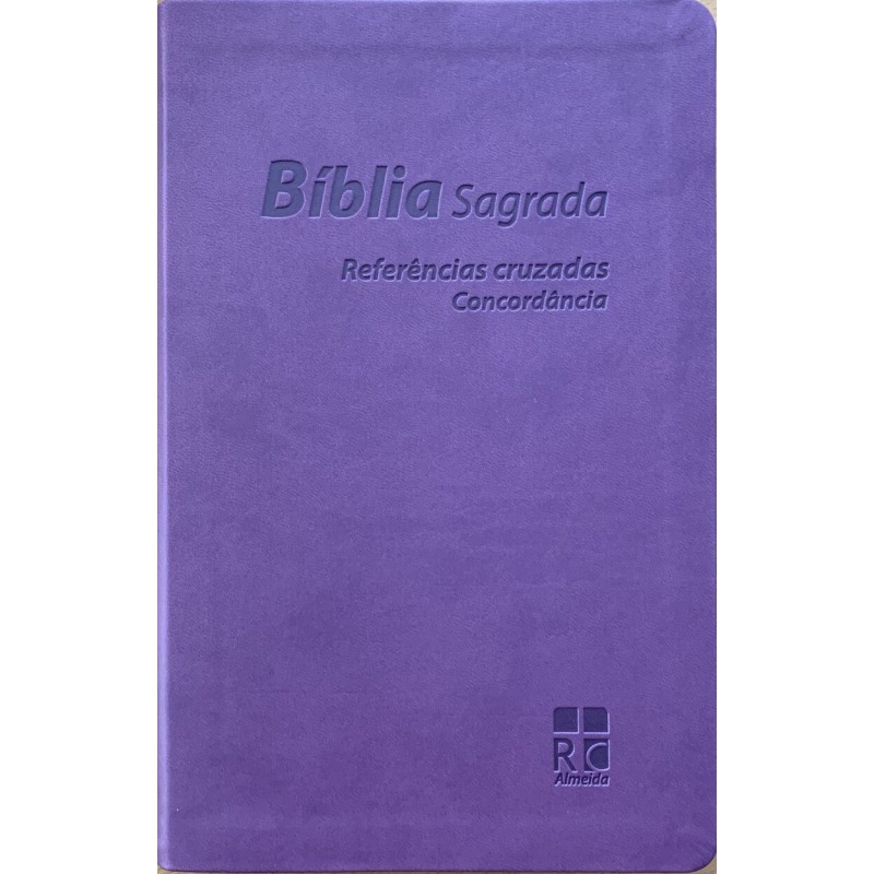 Bíblia Sagrada Referências Cruzadas Concordância - Lilás