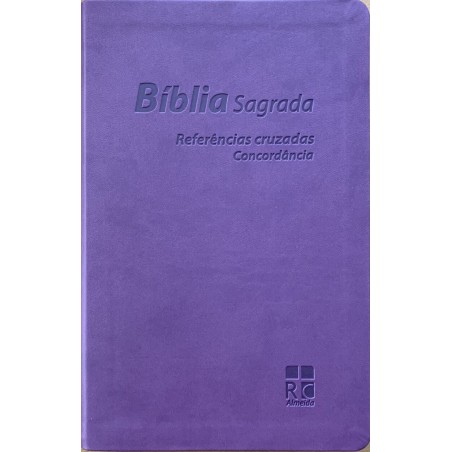 Bíblia Sagrada Referências Cruzadas Concordância - Lilás
