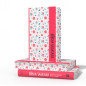 Bíblia RC grande -  Capa especial - Pink floral
