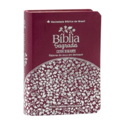 Bíblia Sagrada NAA Letra Gigante - Pink