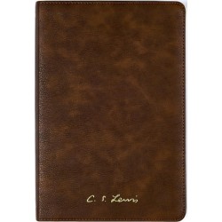 Bíblia C. S. Lewis - Capa couro-soft castanho