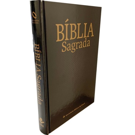 Biblia Sagrada (NAA) Capa Dura Preta