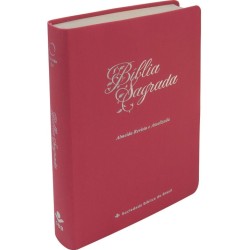 Biblia Sagrada (ARA) Letra Gigante - Linha Ouro Rosa