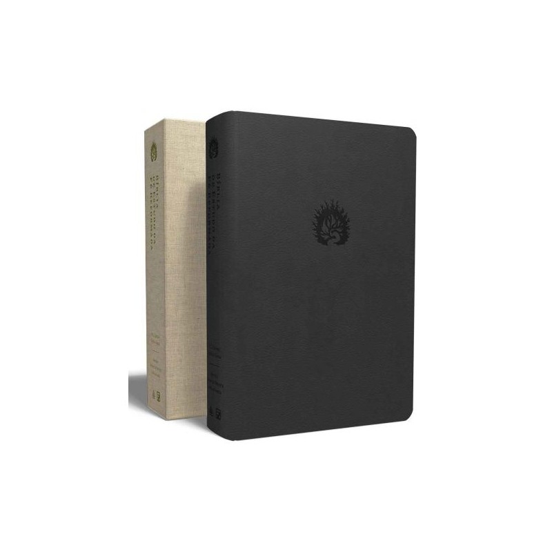 Bíblia de estudo da fé reformada 2ª Edição Capa PU na cor chumbo e box Bíblia de estudo da fé reformada 2ª Edição Capa PU na cor chumbo e box