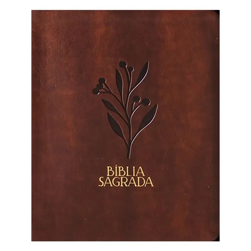 Bíblia Mulheres NVT - Capa luxo Oliveira marrom Bíblia Mulheres NVT - Capa luxo Oliveira marrom