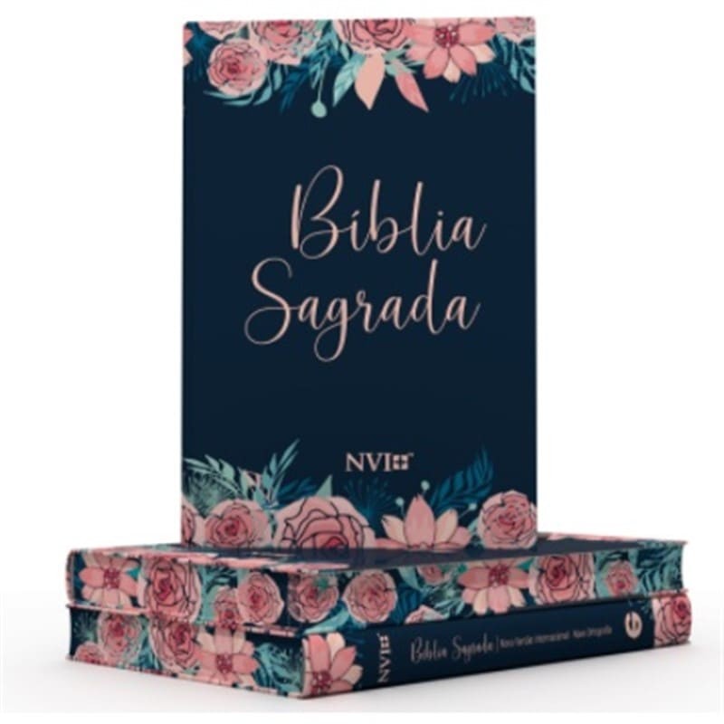 BIBLIA NVI ROSAS CAPA DURA