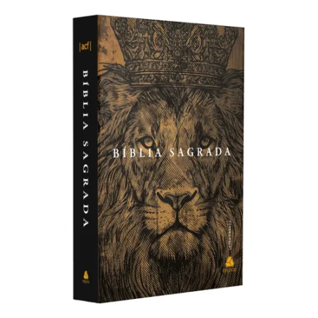 Bíblia Sagrada Acf - Letra Grande: Leão Amado Rei