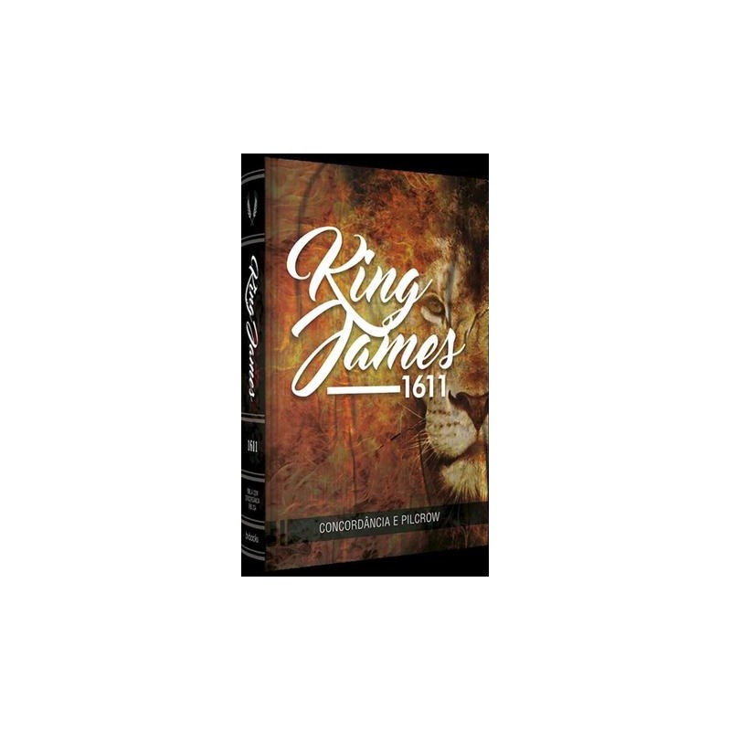 Bíblia King James 1611 Com Concordância Standard - Capa Leão