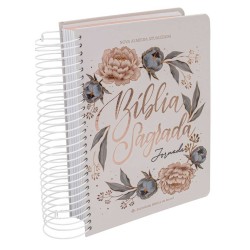 Biblia Sagrada (NAA) Jornada Espiral Flores (NA083JR)