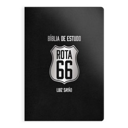 Bíblia de Estudo Rota 66 - Preta