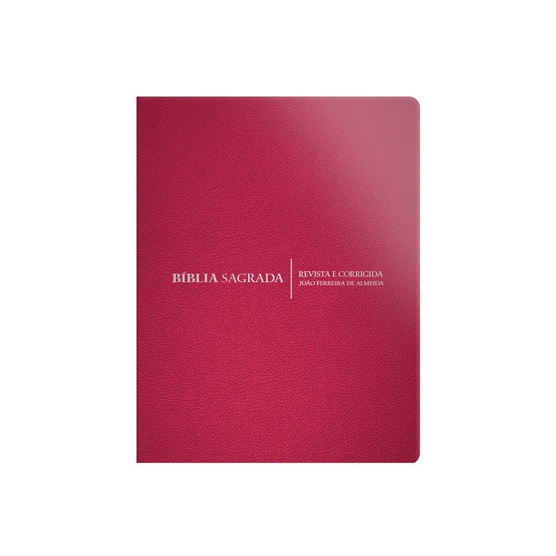 Biblia ARC Compacta Letra Normal Luxo Rosa