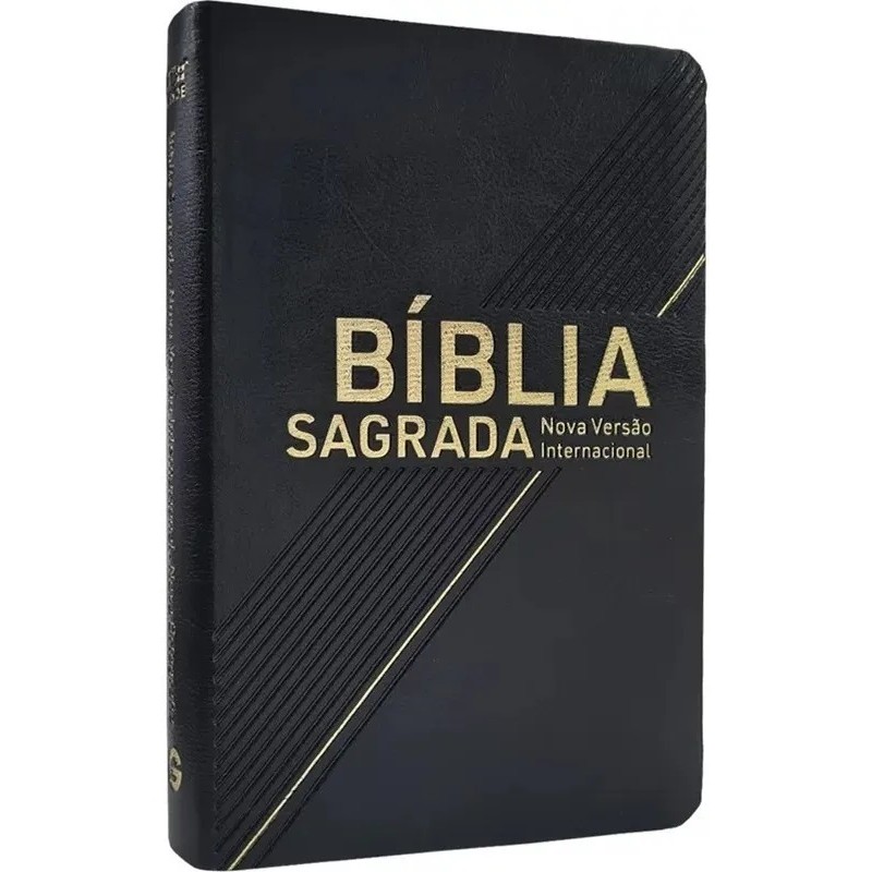 Bíblia Nvi Letra Grande - Luxo Preto