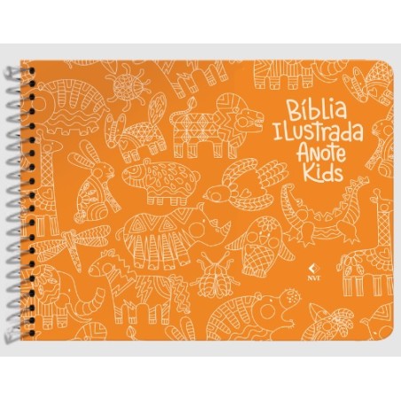 Bíblia Ilustrada Anote Kids - Arca de Noé