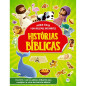 Livro Adesivos Histórias bíblicas - com adesivos brilhantes Livro Adesivos Histórias bíblicas - com adesivos brilhantes