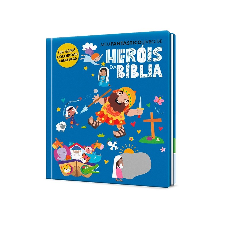 Livro Meu Fantástico Livro De Heróis da Bíblia