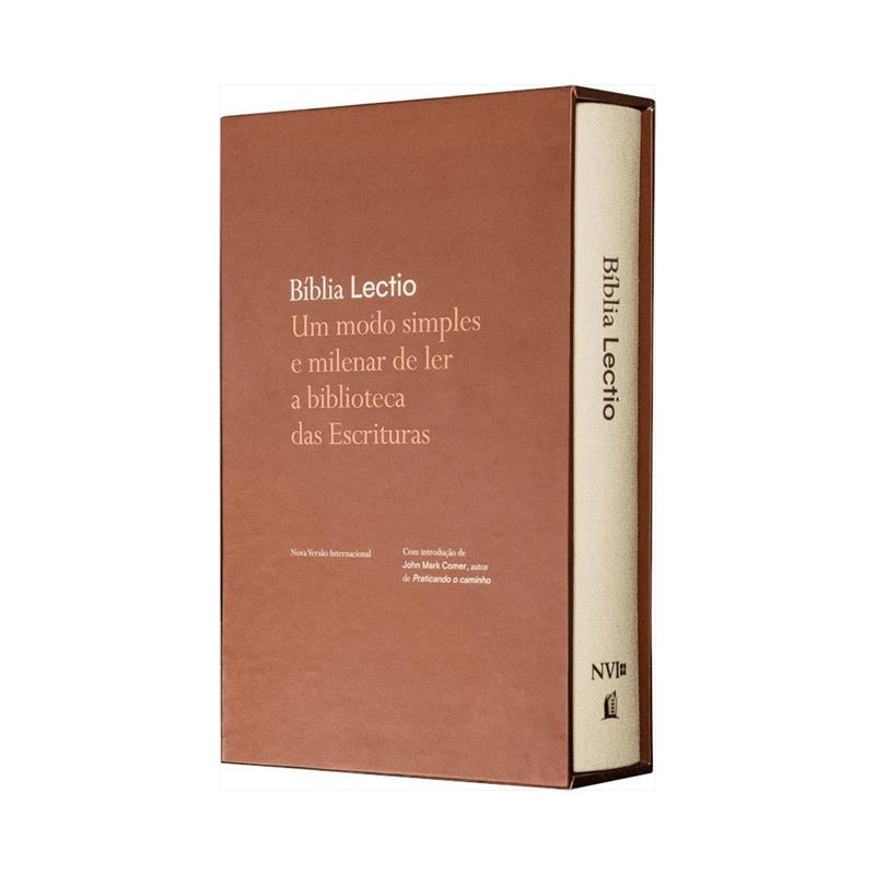 Bíblia de estudos Lectio NVI Bíblia de estudos Lectio NVI