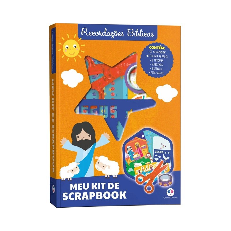 Recordações Bíblicas - Meu kit de Scrapbook
