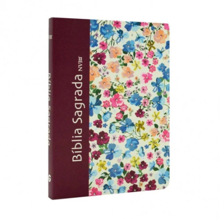 Bíblia Slim | NVI | Capa Floral