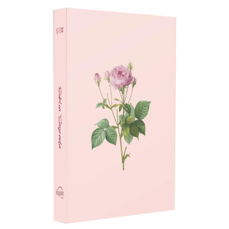 BIBLIA SAGRADA NVI - CAPA DURA - ROSA DE SARON
