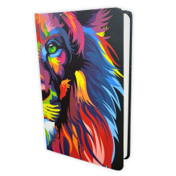 HOLY BIBLE COLORFUL LION KJV