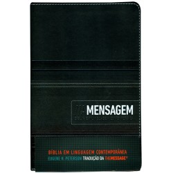 Bíblia A Mensagem em linguagem contemporânea - Preta