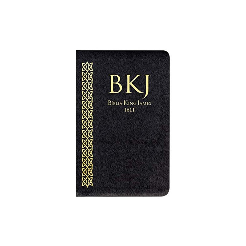 Bíblia King James Fiel 1611 - Ultra Fina Preta