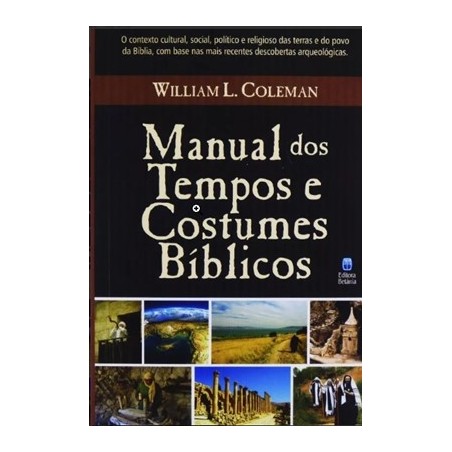 Manual dos tempos e costumes bíblicos