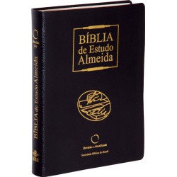 Bíblia de Estudo Almeida - Capa Preta
