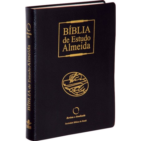 Bíblia de Estudo Almeida - Capa Preta