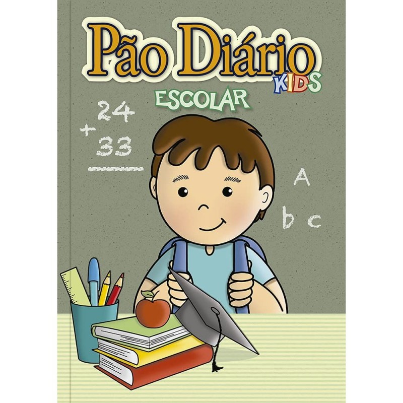Pão Diário Kids Escolar - Quadro Negro