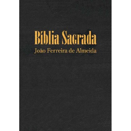 Bíblia Sagrada - Letra Gigante - ARC - Semi Luxo - Preta