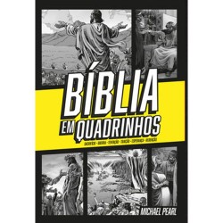 BÍBLIA EM QUADRINHOS - CAPA DURA - AMARELA