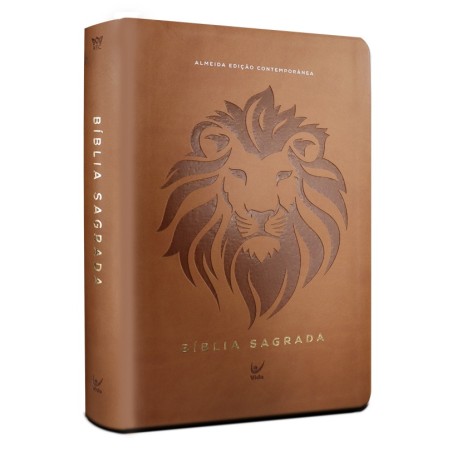 Bíblia AEC letra gigante – marrom