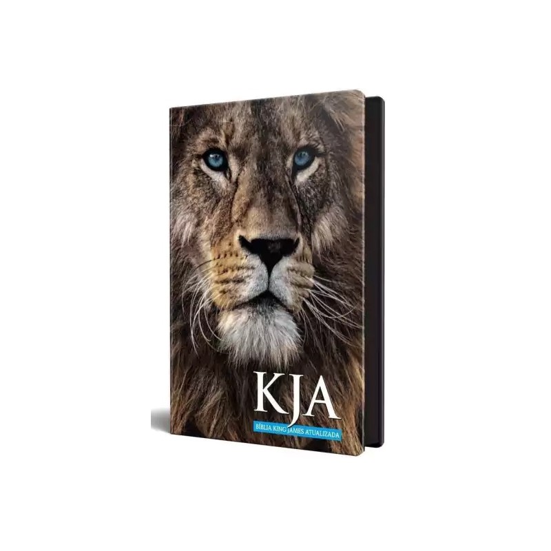 Bíblia King James Atualizada - capa dura - leão Adonai
