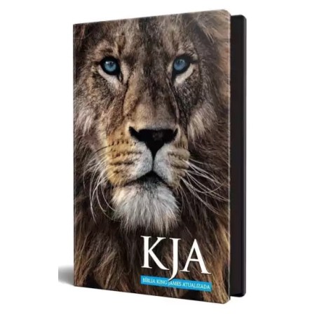 Bíblia King James Atualizada - capa dura - leão Adonai