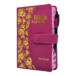 Bíblia Sagrada Rc Letra Hipergigante Pink Feminina