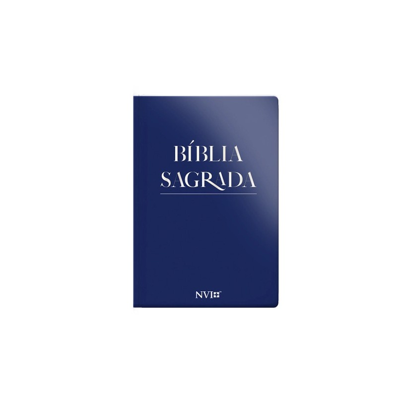 Bíblia NVI Slim semi luxo PU - Azul Bíblia NVI Slim semi luxo PU - Azul