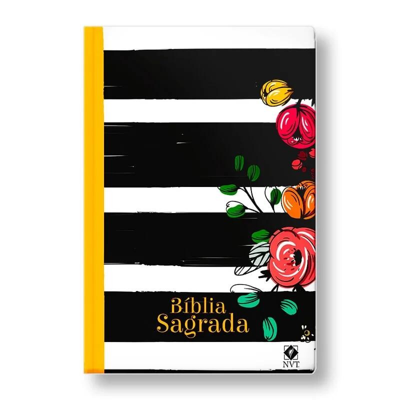 BÍBLIA NVT SEMILUXO LETRA NORMAL LISTRADA BÍBLIA NVT SEMILUXO LETRA NORMAL LISTRADA