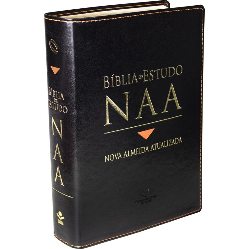 Bíblia de Estudo NAA Capa flexível tecido