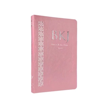 BÍBLIA KING JAMES FIEL 1611 – ULTRAFINA – ROSA GLINT