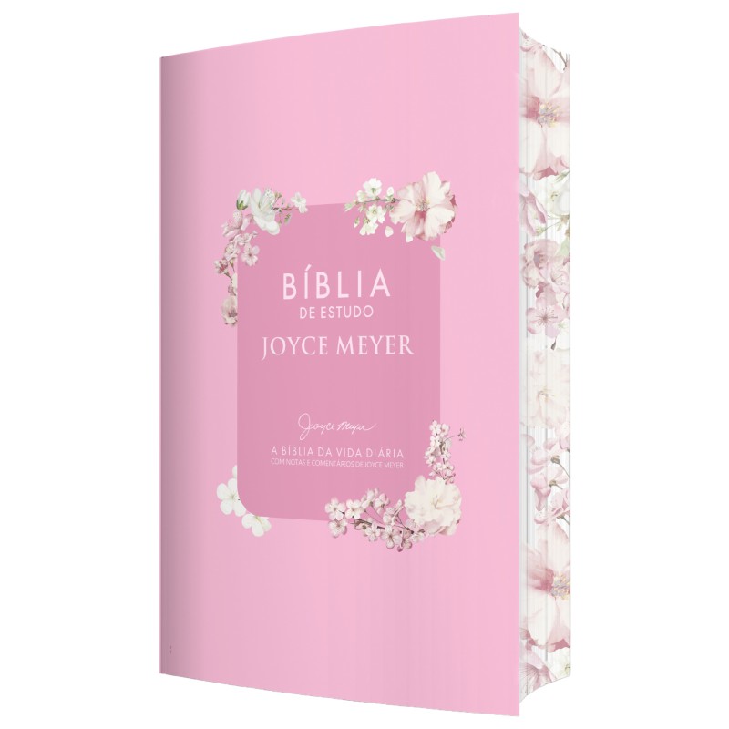 BÍBLIA DE ESTUDO JOYCE MEYER FLORAL