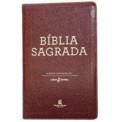 Bíblia Sagrada Leitura Perfeita - Marrom - ACF