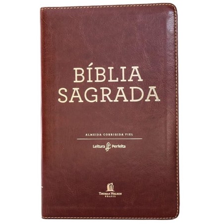 Bíblia Sagrada Leitura Perfeita - Marrom - ACF