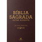Bíblia NVI Couro Soft Marrom Letra Gigante Leitura Perfeita Bíblia NVI Couro Soft Marrom Letra Gigante Leitura Perfeita
