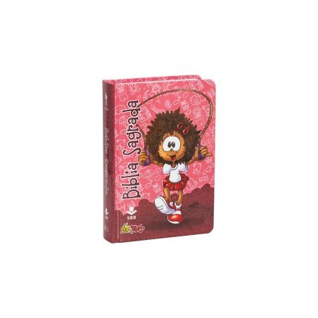 Bíblia Sagrada Mig E Meg Ntlh Let. Grande Capa Dura Rosa
