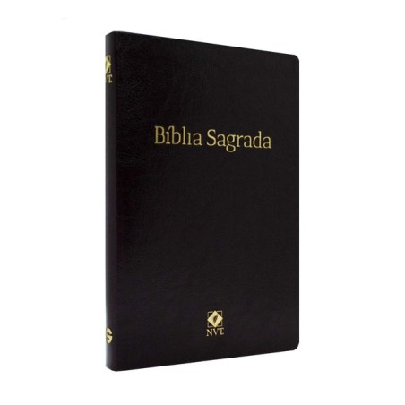Bíblia NVT slim luxo Marrom